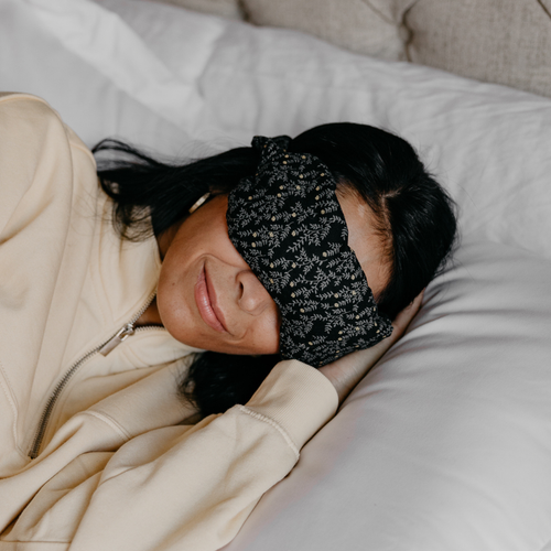 Lavender eye mask