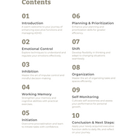 ADHD workbook